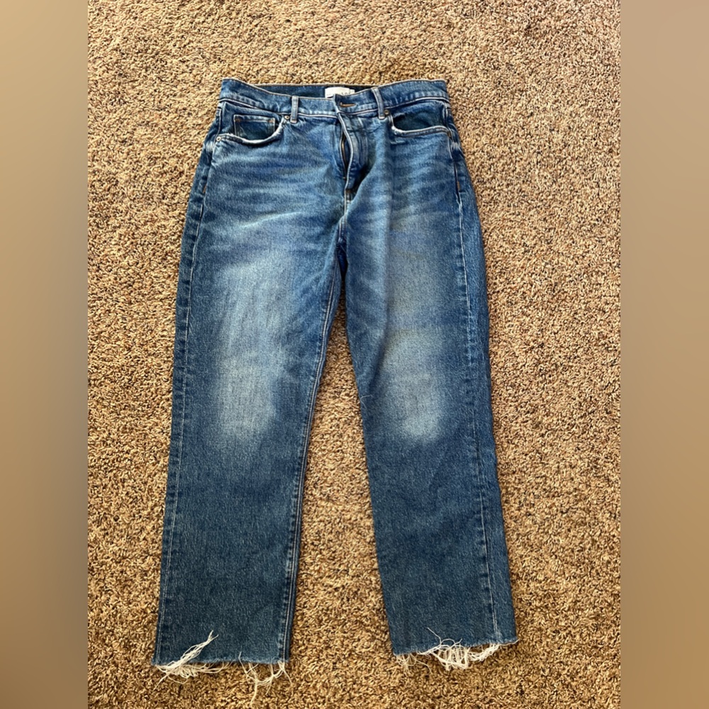 Size 4 straight crop